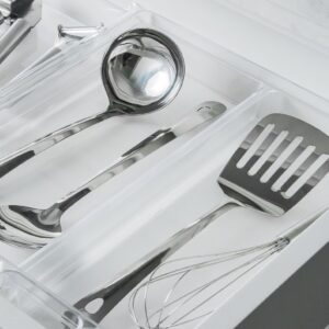 Organizador de gavetas Ou 37,5 x 30 x 5,6 Linha Clear