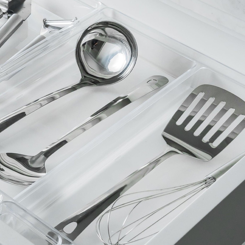 Organizador de gavetas Ou 37,5 x 30 x 5,6 Linha Clear — Organização