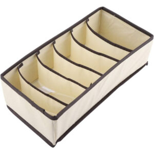 Organizador de Roupa Intima Sutiã 6 Divisórias 32cm Organizador de