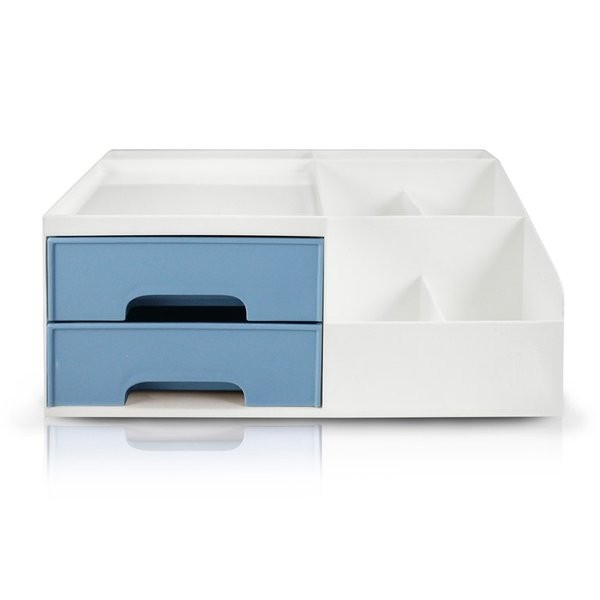Organizador Multiuso de 2 Gavetas de Mesa Jacki Design