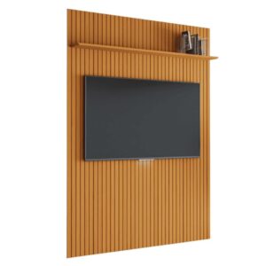Painel para TV até 70 Polegadas 1,80×2,40m Ripado com Prateleira Arbo