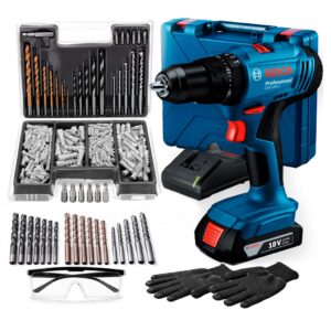 Parafusadeira E Furadeira De Impacto Bosch A Bateria 18v Gsb 183-li C