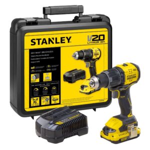 Parafusadeira e Furadeira de Impacto Stanley SBD716D1K 13mm Com