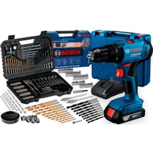 Parafusadeira E Furadeira Impacto Bateria 18v Bosch Gsb 183-li Maleta