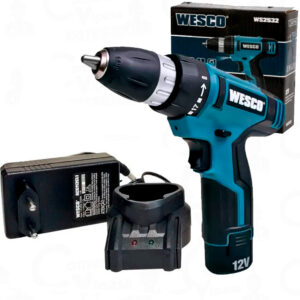 Parafusadeira Furadeira 3 8 12v Bateria Lítio Com Kit Acessórios