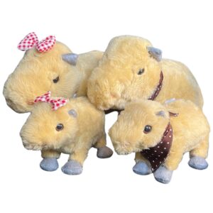 Pelúcia Capivara Fofa Pequena OU Grande 100% Poliéster Cortex
