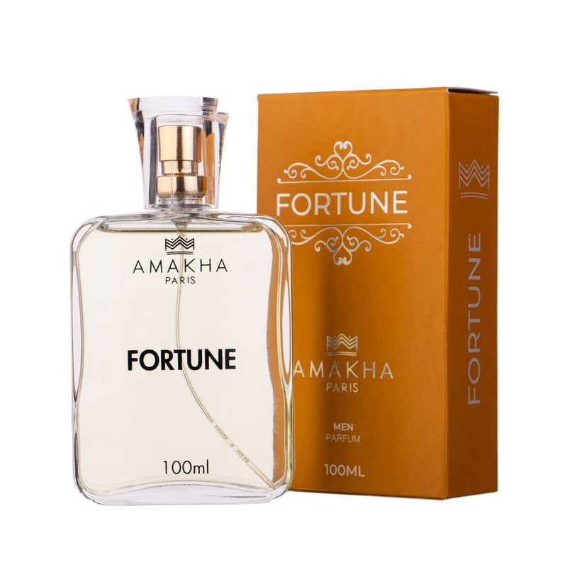 Perfume Masculino Fortune 100ml Amakha Paris Amadeirado Social