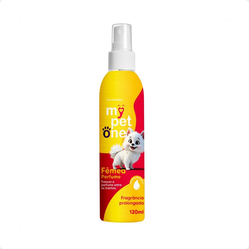 Perfume Mypetone Fêmea para Cães e Gatos 120ml