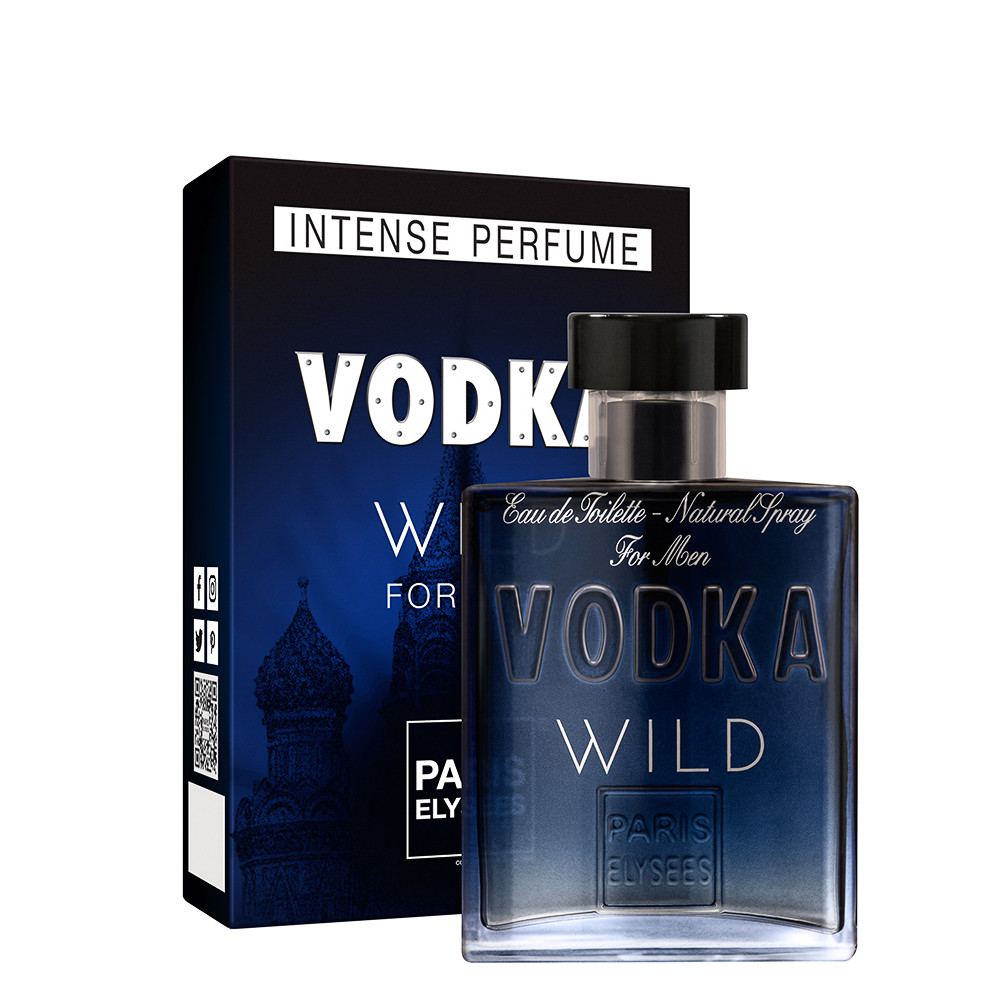 Perfume Paris Elysees Vodka Wild Masculino Edt 100ml
