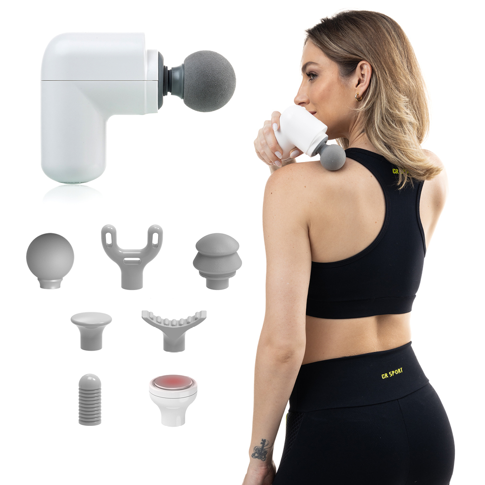 Pistola Massageadora Corporal Sem Fio Ultra Confort Bivolt