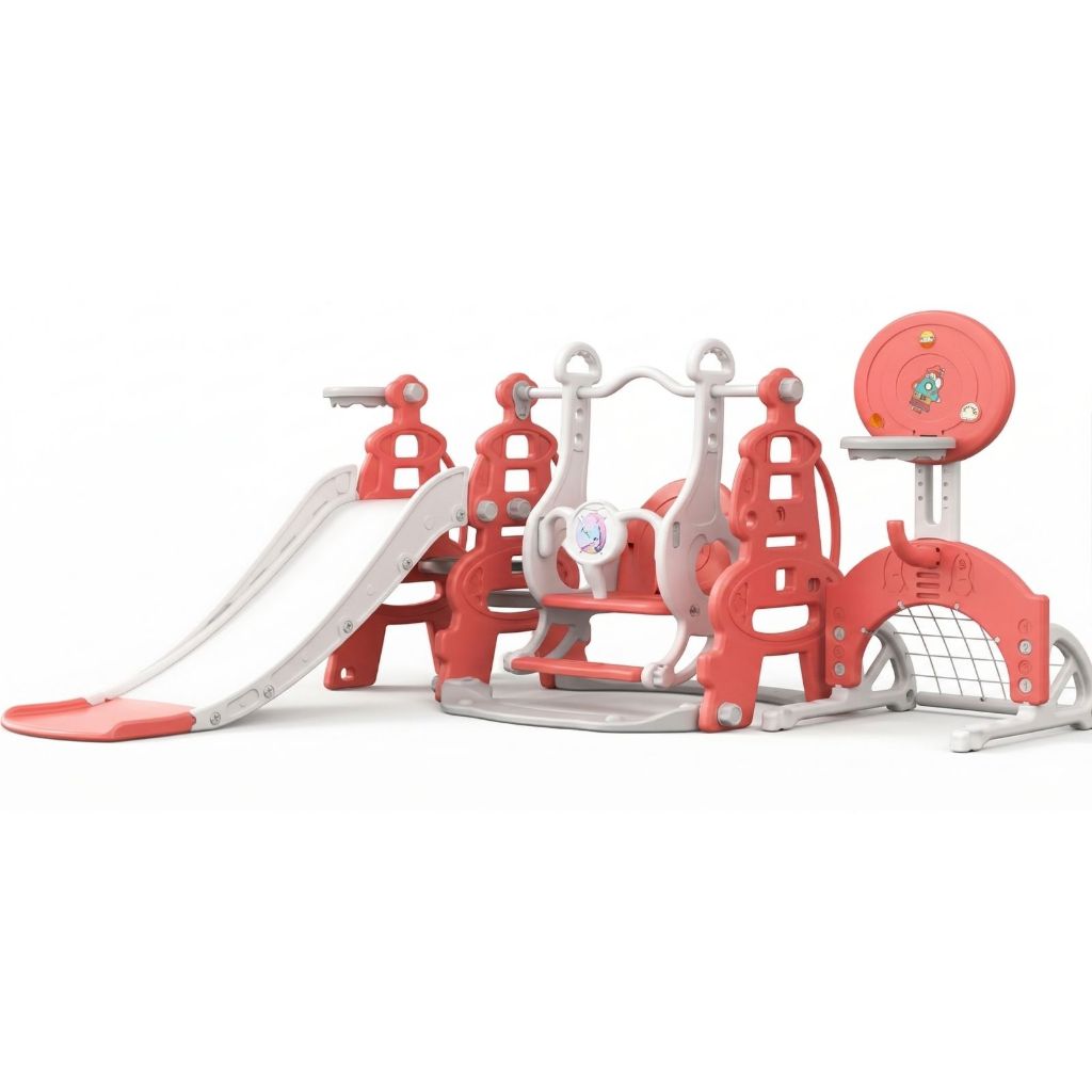 Playground Infantil Brinquedo Multifunções 6x1 Escorregador com