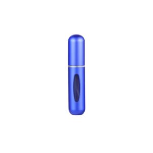 Porta Perfume de Vidro Portátil Azul 5ml 7,5cm 1 unidade Rizzo
