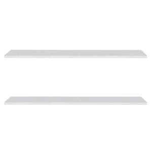 Prateleira Flutuante de Quarto Adulto Kit 2 Suporte Invisível 91cm