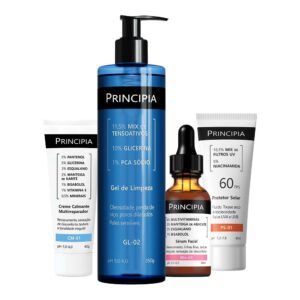 Principia Kit Reparador Essencial c Gel de Limpeza Sérum Mix-03 Creme