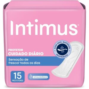 Protetor Diário Intimus Cuidado Diário Sem Abas Sem Perfume 15