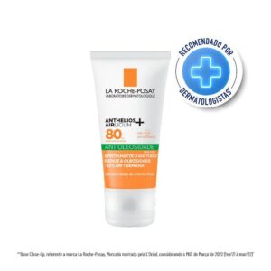 Protetor Solar Anthelios AIRlicium+ Antioleosidade Fps 80 Gel Creme