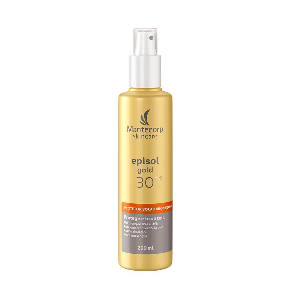 Protetor Solar Bronzeador Episol Gold Fps 30 200ml — Skincare