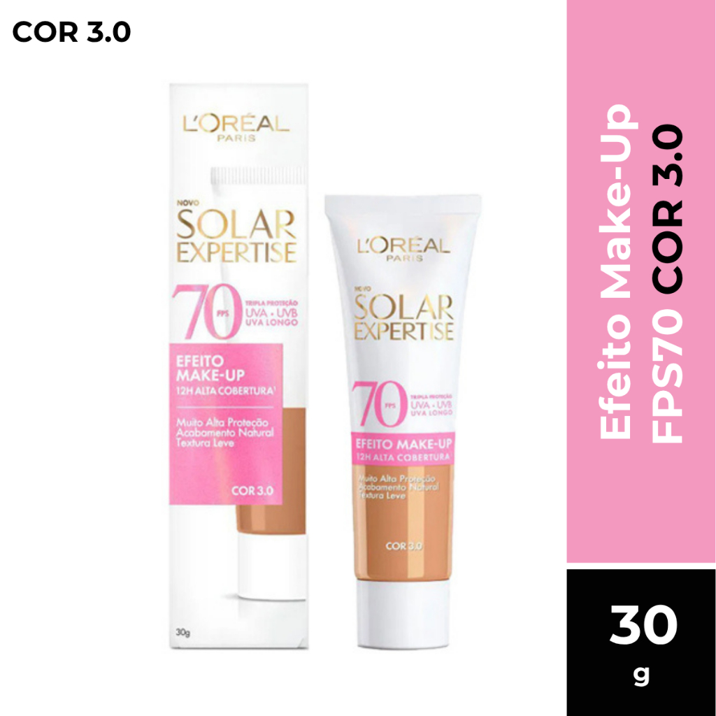 Protetor Solar Expertise Efeito Cor 3.0 Loréal Paris 30G
