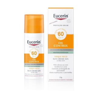 Protetor Solar Facial Creme-Gel Eucerin Sun Oil Control Toque Seco