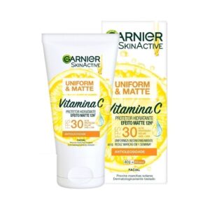 Protetor Solar Facial Hidratante Garnier Uniform Matte Vitamina C Fps