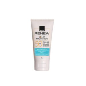 Protetor Solar Facial Incolor Avon Renew Fps50 40g