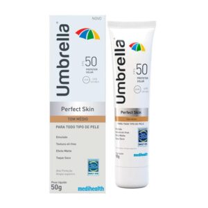 Protetor Solar Facial Umbrella Perfect Skin Tom Médio 50g