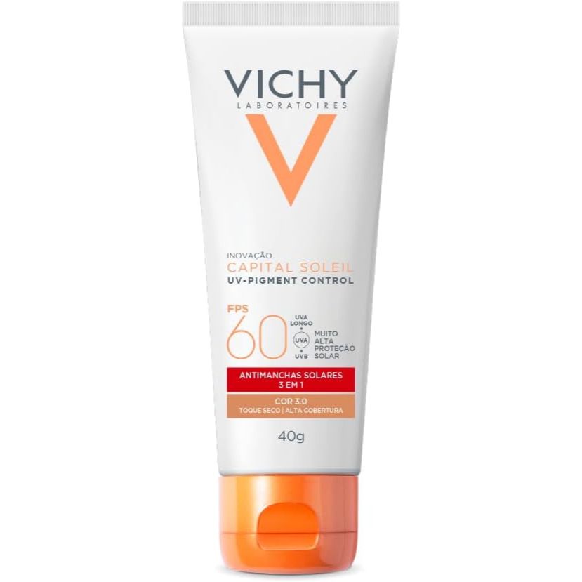 Protetor Solar Facial Vichy Capital Soleil UV-Pigment Control Cor 3.0 — Skincare