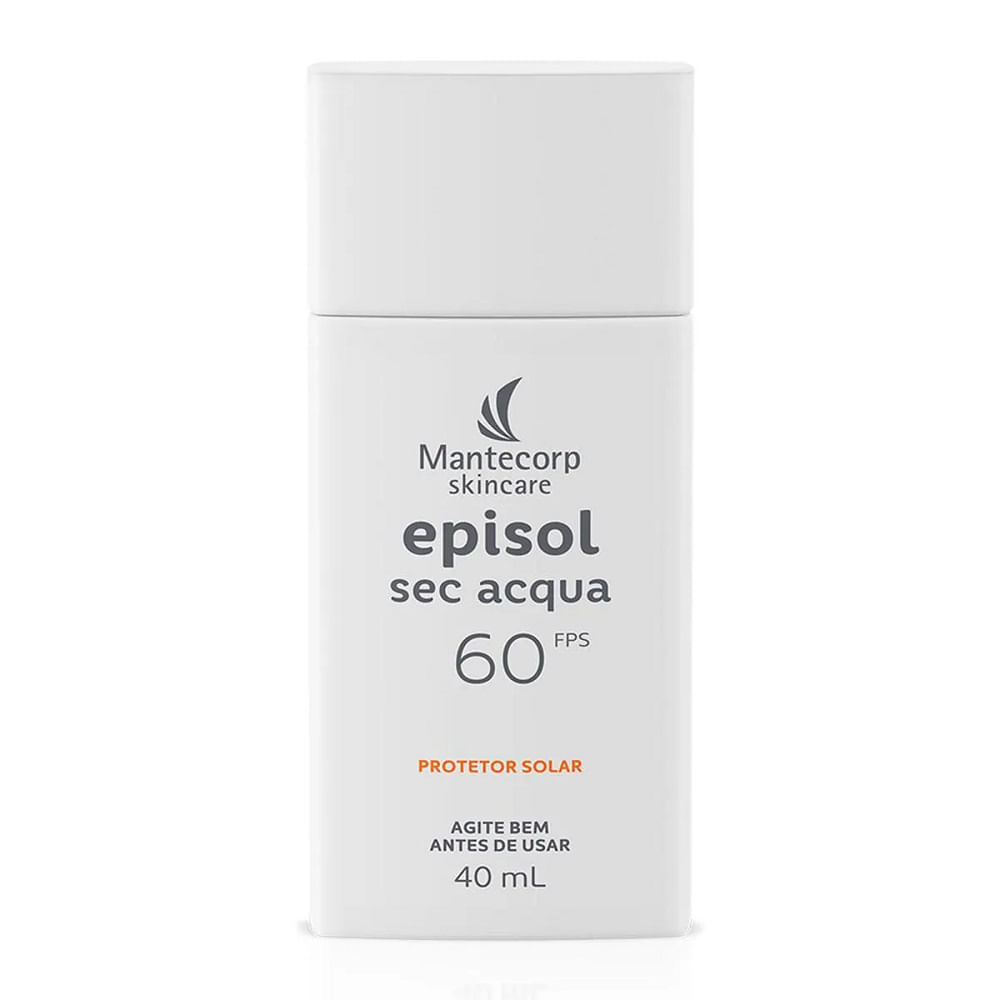 Protetor Solar Fps 60 Episol Sec Acqua 40ml — Skincare