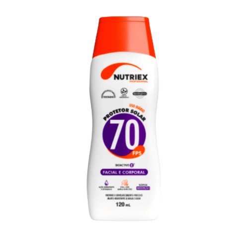 Protetor Solar Fps 70 120ml Nutriex