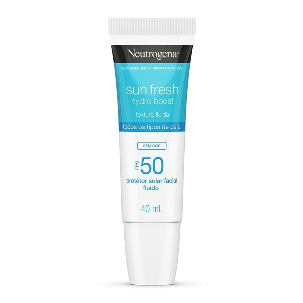 Protetor Solar Neutrogena Sun Fresh Hydro Boost Sem Cor 40ml — Skincare