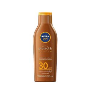 Protetor Solar Nivea Sun Protect Bronze Fps 30 125ml