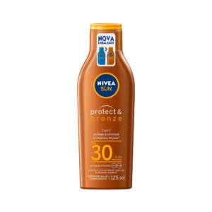 Protetor Solar Nivea Sun Protect Bronze Fps 30 Loção 125ml