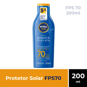 Protetor Solar Nivea Sun Protect Hidrata Fps70 200ml — Skincare