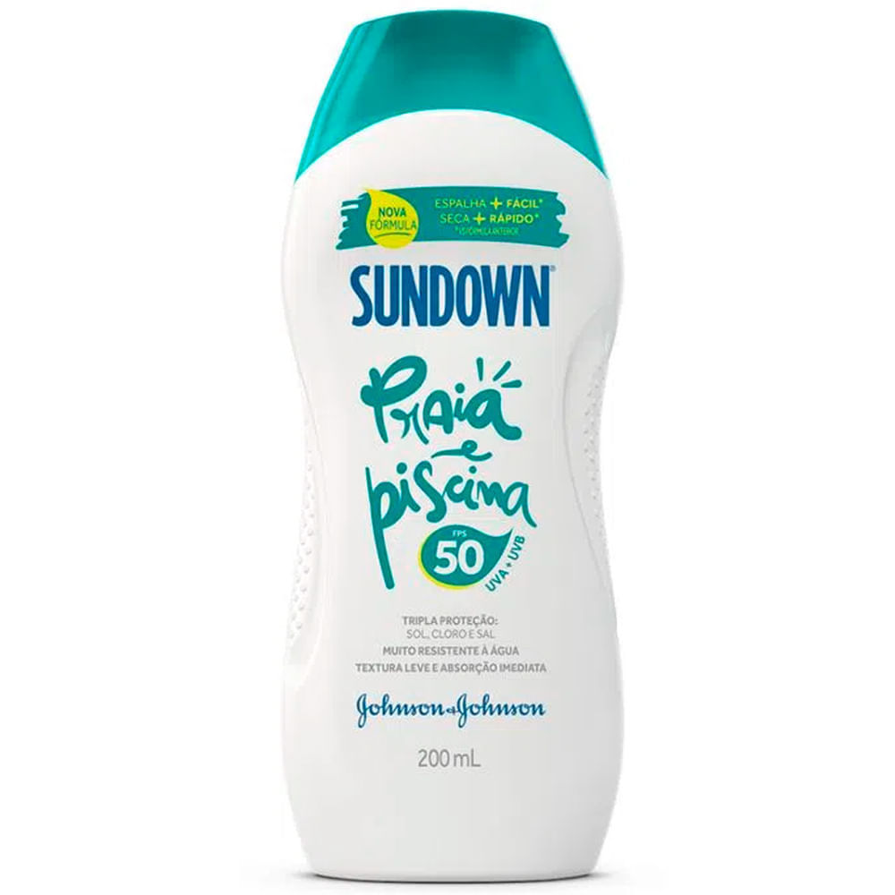 Protetor Solar Sundown Praia E Piscina 200ml