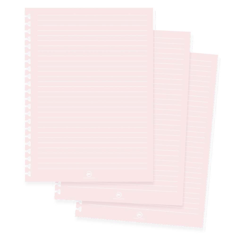 Refil Caderno Smart Colegial Rosa 48 Folhas Dac