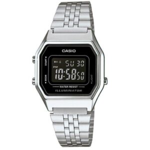 Relógio Casio Unissex Vintage Quadrado Digital La680Wa-1Bdf