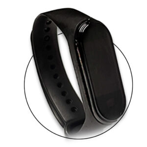 Relógio Digital LED Pulseira Preto Confortável Bonito Estiloso