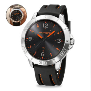 Relógio Mondaine Masculino Quartz De Pulso 5 Atm Pulseira Silicone