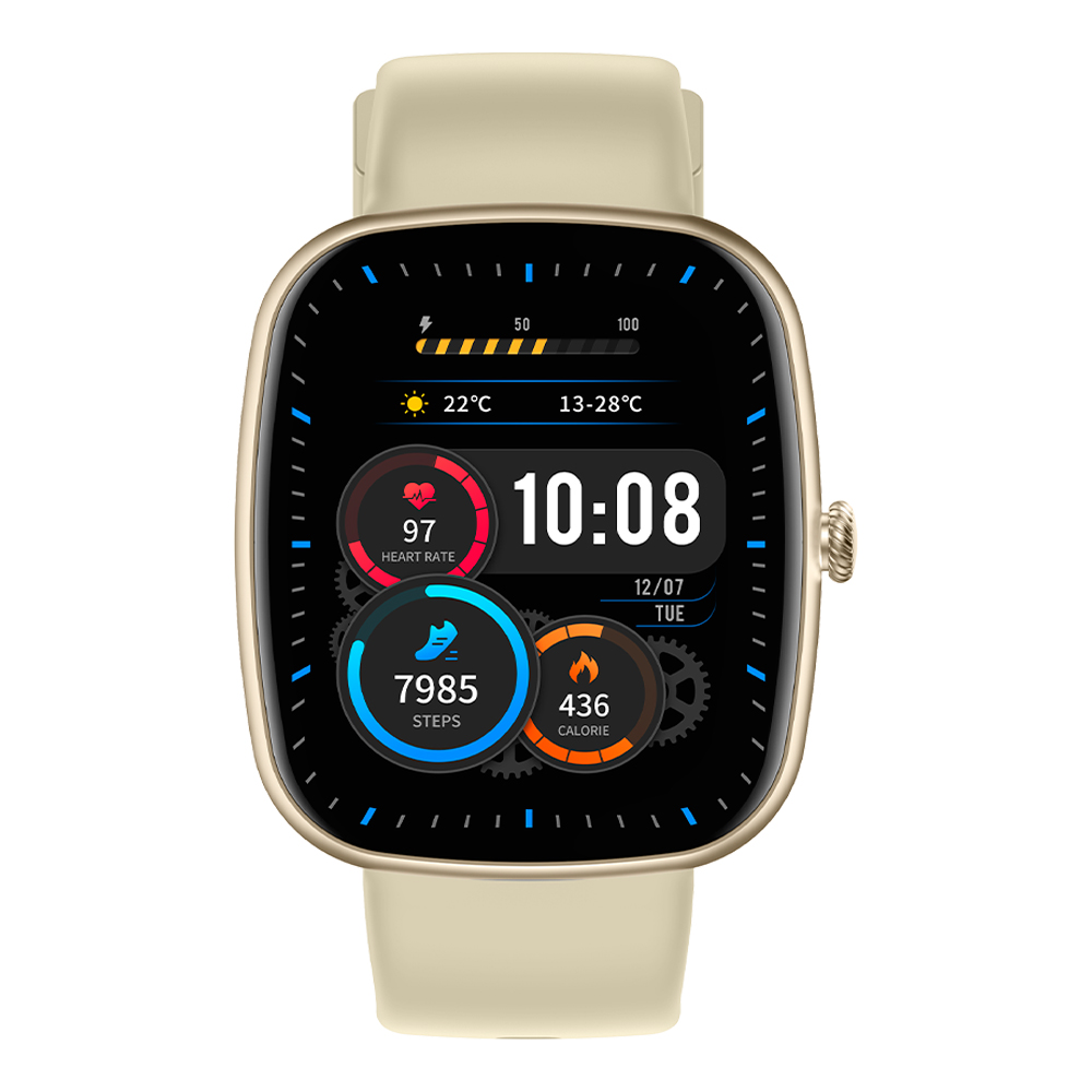 Relógio Smartwatch Bluetooth Zwear Tela 1.83' Gold — Smartwatch e Wearables