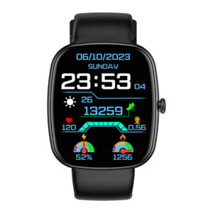 Relógio Smartwatch Bluetooth Zwear Tela 1.83′ Preto