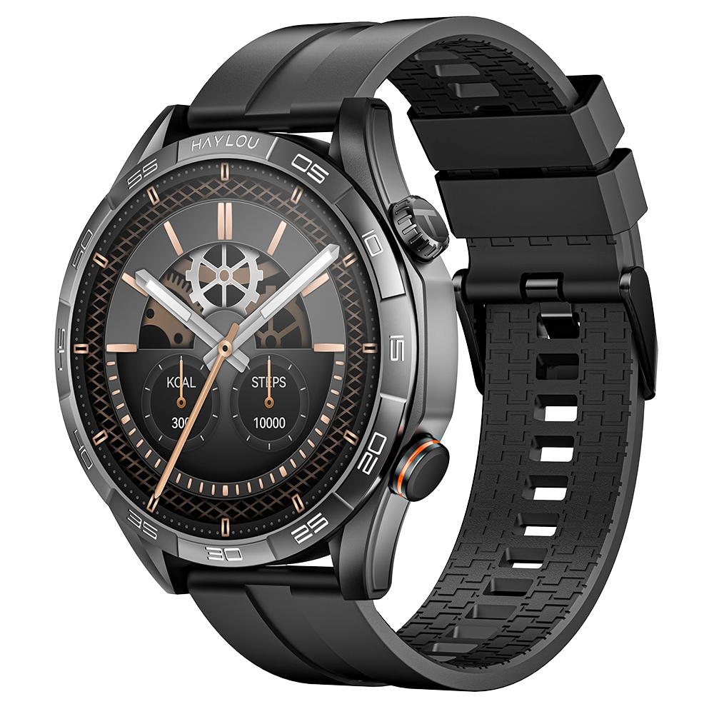Relógio Smartwatch Haylou Solar 5 BT5.3 Tela 1,58 pol. Preto — Smartwatch e Wearables