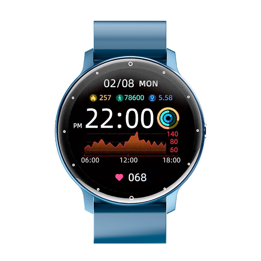 Relógio Smartwatch Zwear Zl02c Pro Tela 1.28 pol. Azul