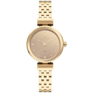 Relógio Technos Feminino Brilho Dourado 2035NCE 1X