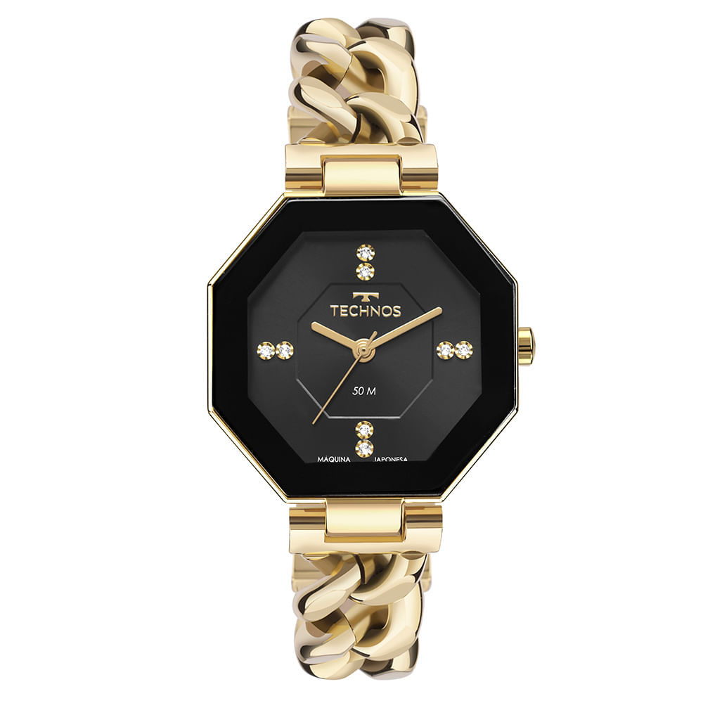 Relógio Technos Feminino Elos Dourado 2036MTO 1P
