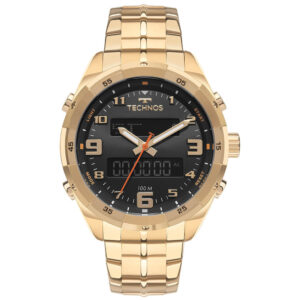 Relógio Technos Masculino Ts Digitech Dourado BJK725AA 1P