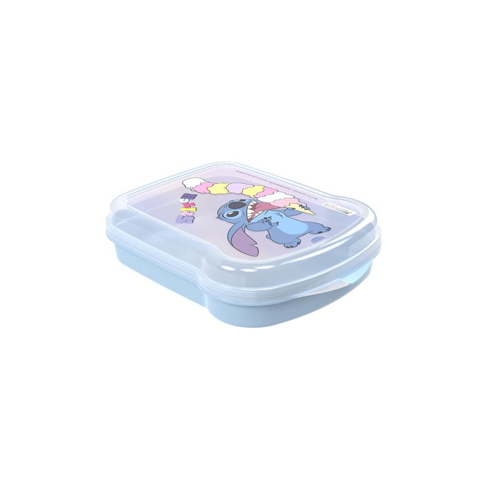 Sanduicheira Stitch Ohana Disney Lancheira Passeio Plasútil — Cozinha (grandes)
