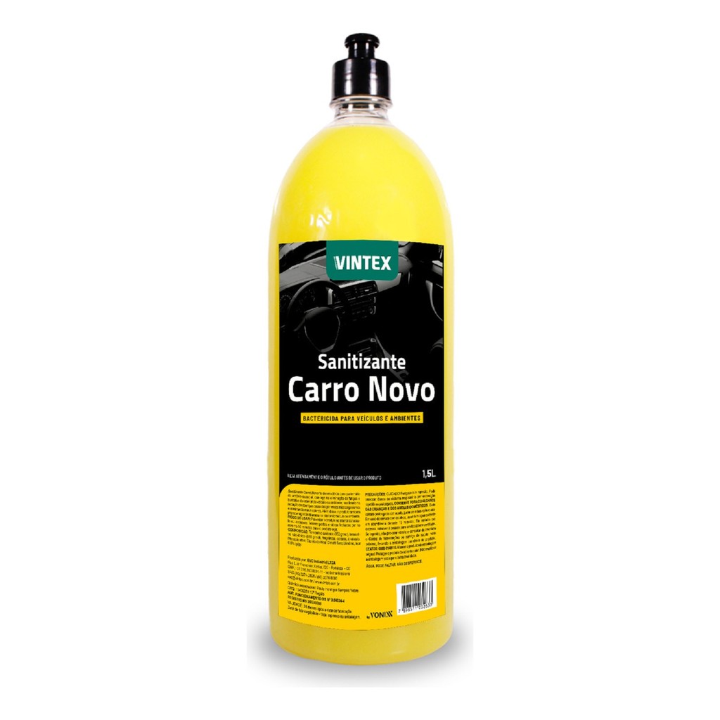 Sanitizante 1,5l Vintex Cheirinho Perfume Odorizante Carro