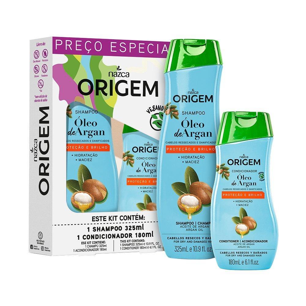 Shampoo 325ml Condicionador Origem Argan 180ml