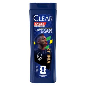 Shampoo Anticaspa Clear Men Hidratação Campeã by Vini Jr 200ml