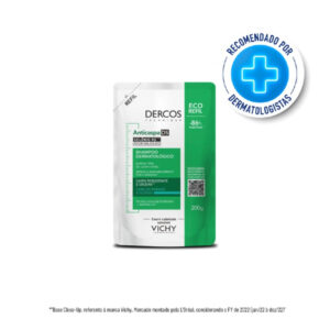 Shampoo Anticaspa Ds Vichy Dercos Cabelos Normais A Oleosos Refil